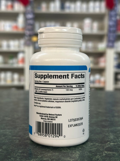 Vitamin K2 120mcg