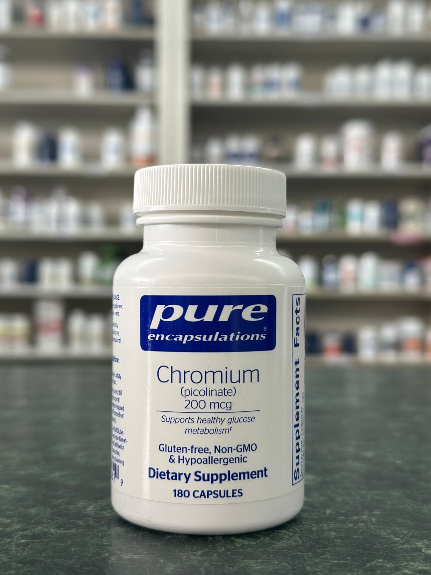 Chromium 200mcg 180 count