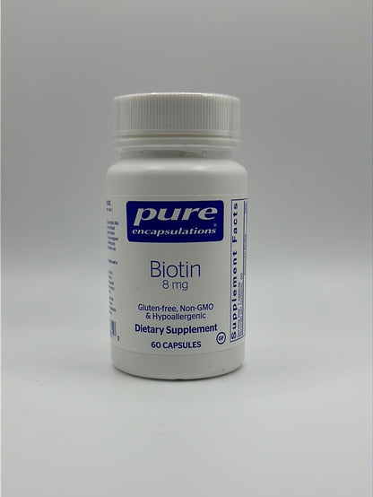 Biotin 8mg 60ct.