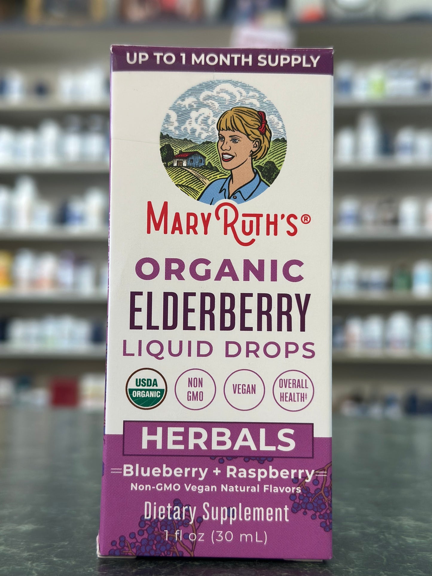 Organic Elderberry Drops