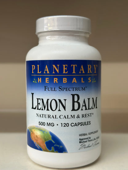 Lemon Balm 500 mg