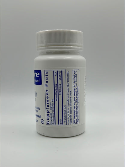 Biotin 8mg 60ct.