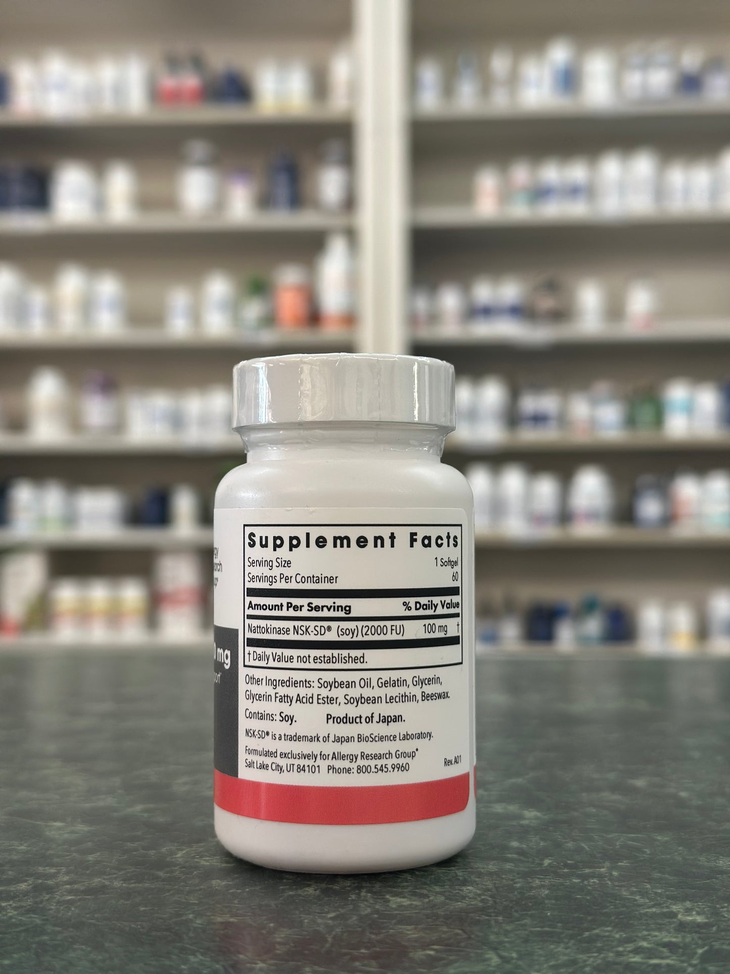 Nattokinase 100mg 60gels