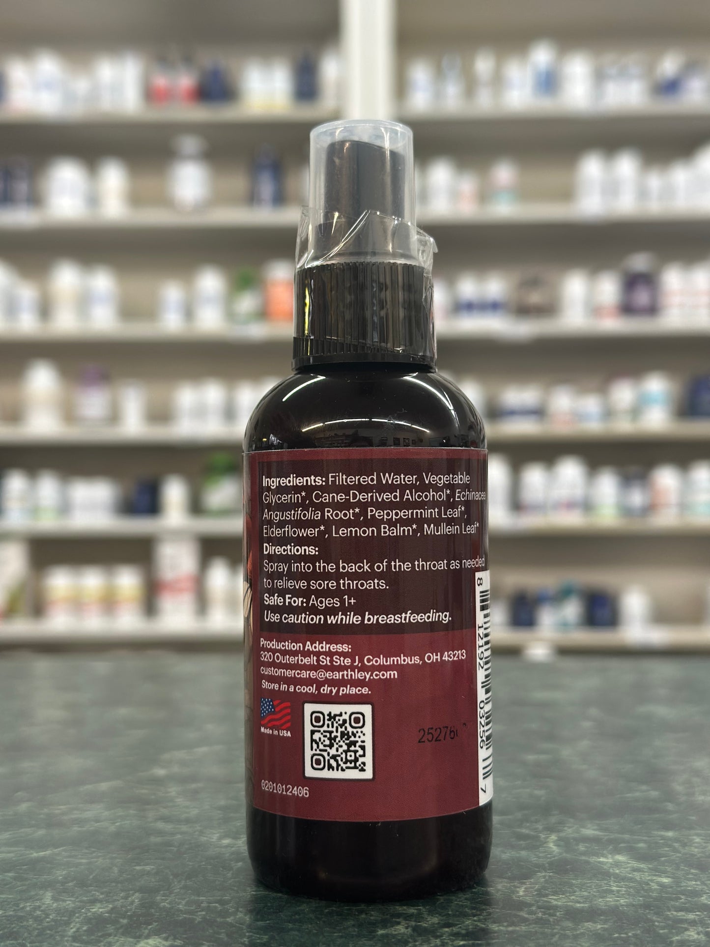 Herbal Throat Spray 4oz