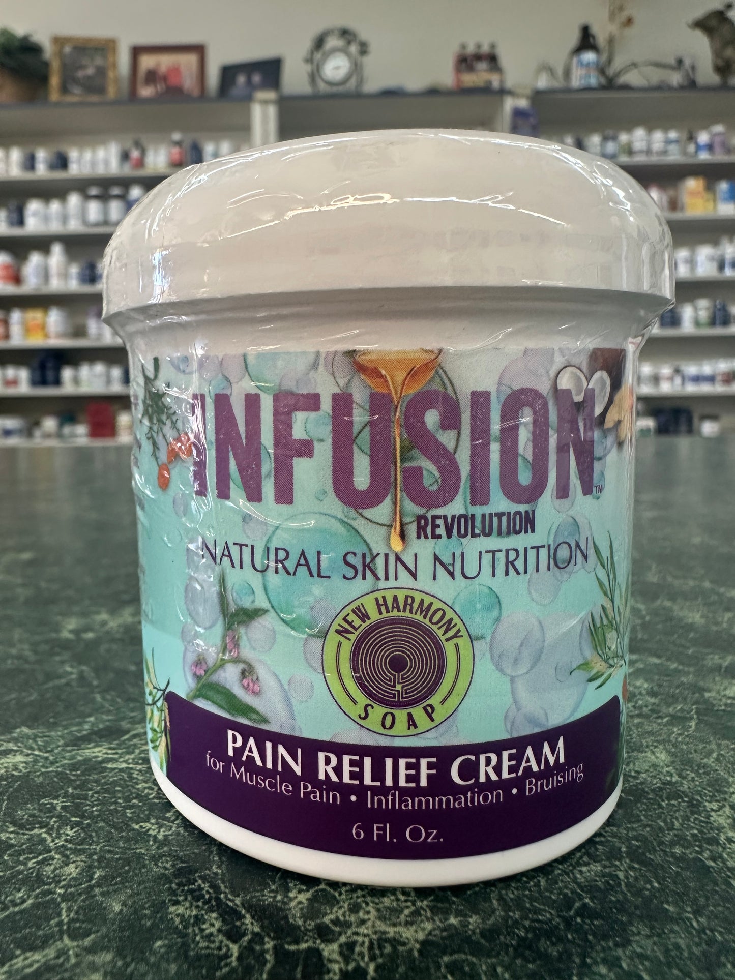 Infusion Pain Relief Cream, 6 oz