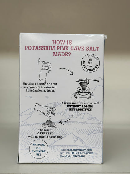 Celtic Sea Salt Potassium Pink Cave Salt