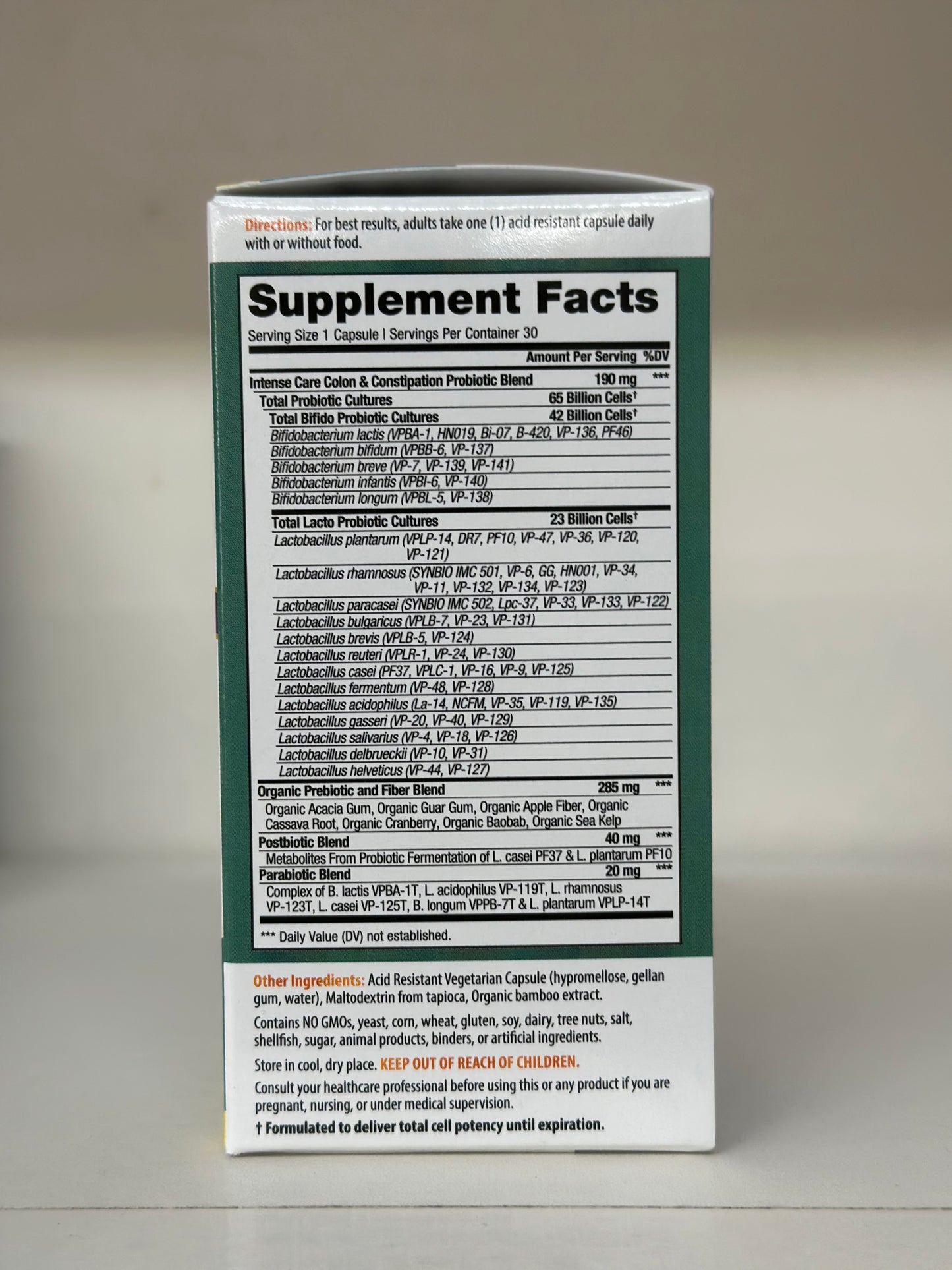 Intense Care Probiotic +