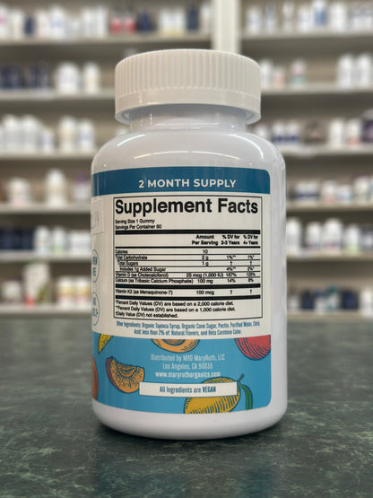 K2 +D3 Calcium Gummies