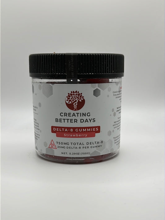 Delta-8 Gummies Strawberry