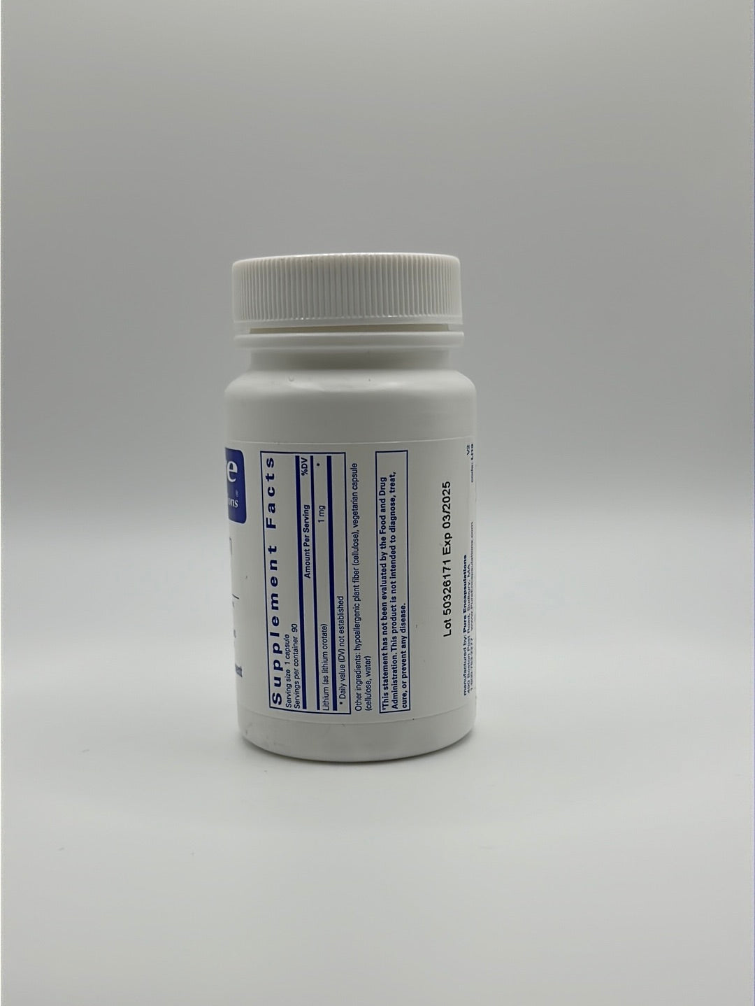 Lithium Orotate 1 mg