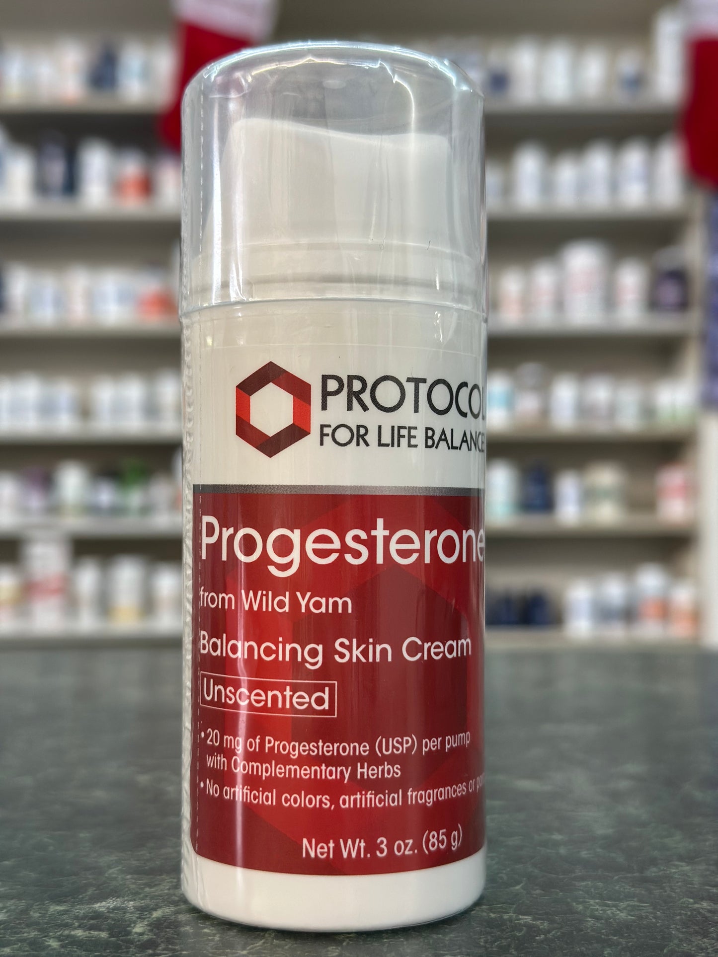 Progesterone Cream w/pump 3 oz