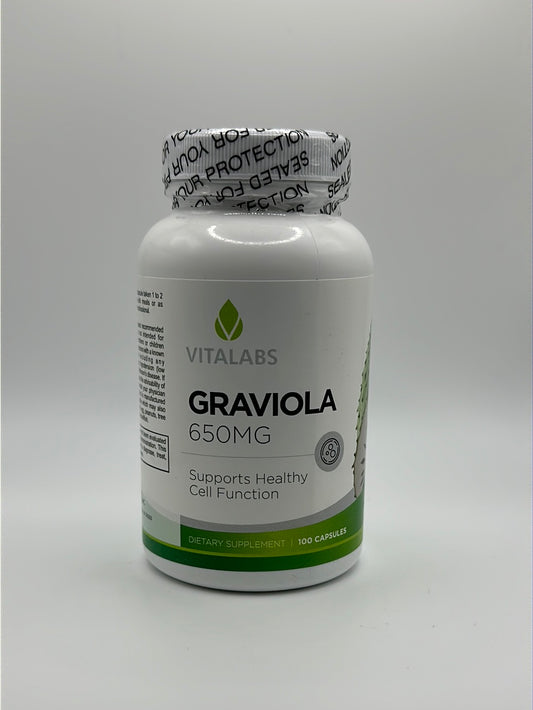 Graviola 650 mg.