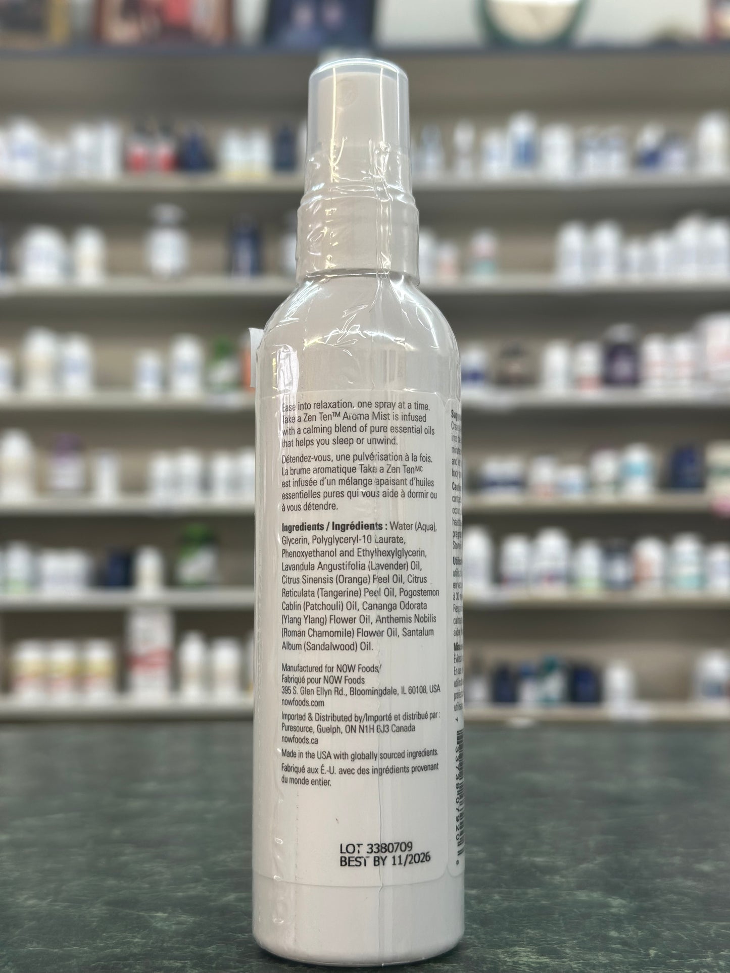 Take a Zen Ten Aroma Mist 4 Fl Oz