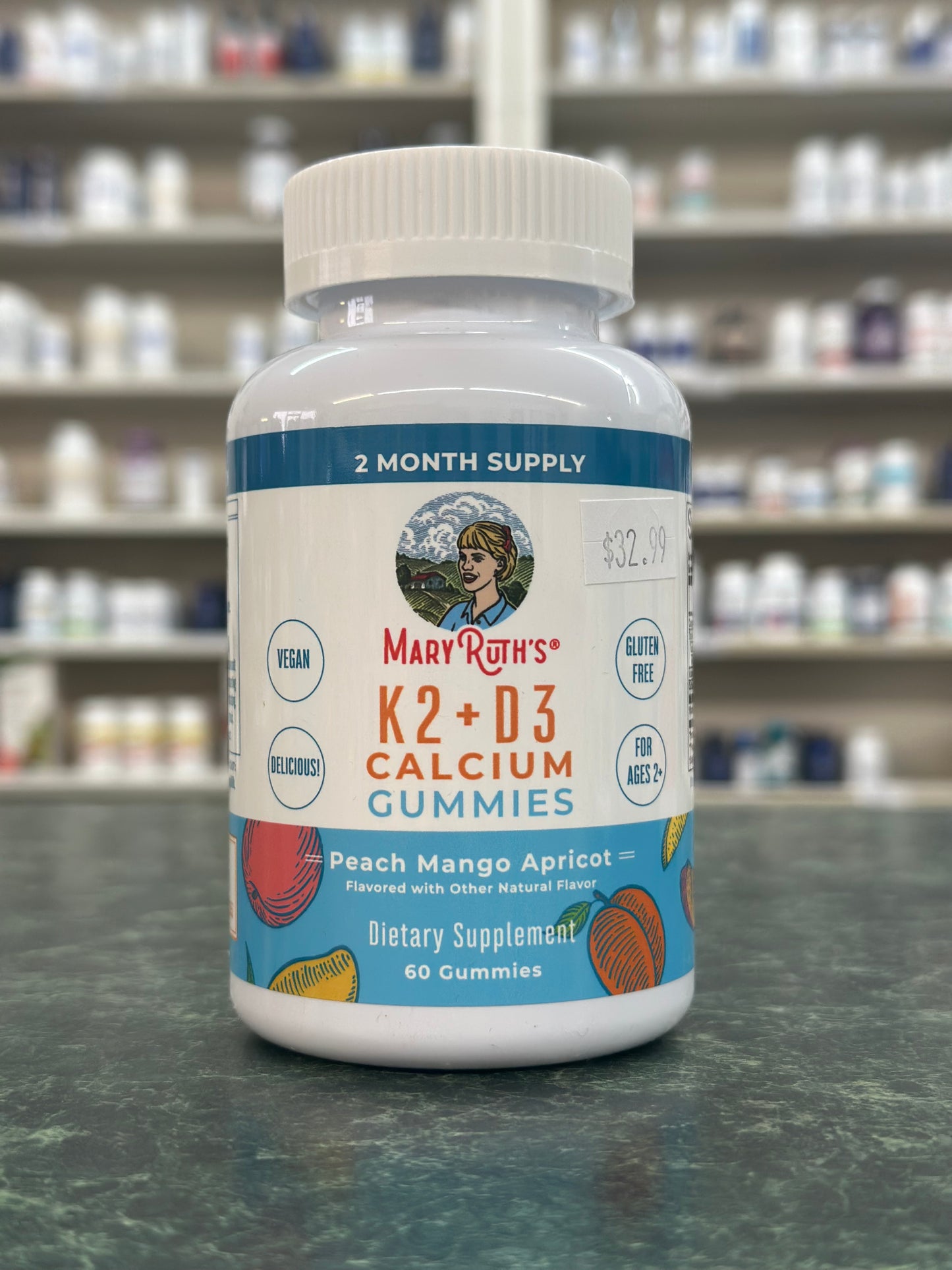 K2 +D3 Calcium Gummies
