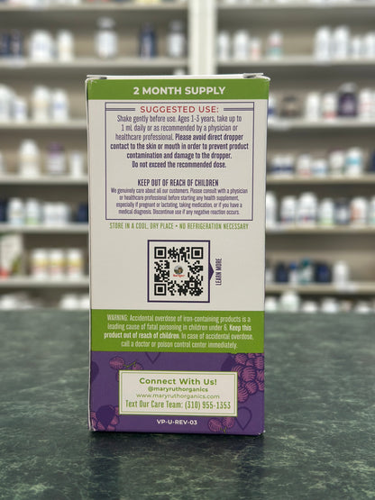 Organic Toddler Iron Drops