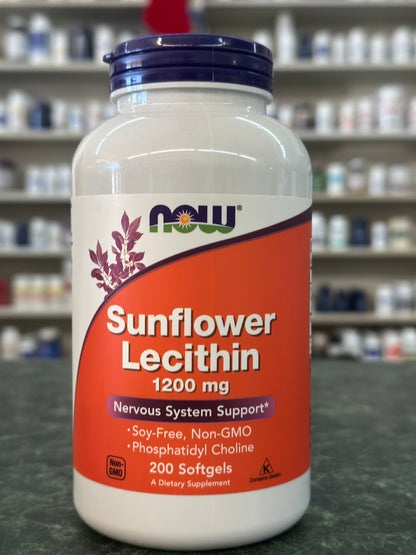 Sunflower Lecithin 1200mg 100sg