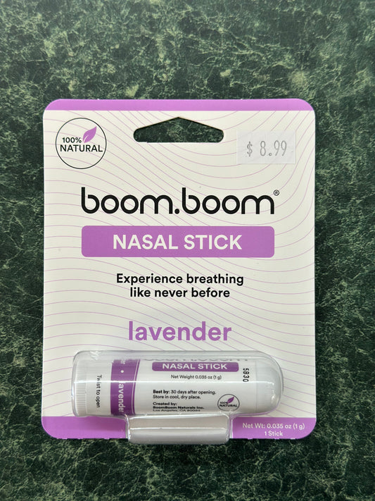 Boom Boom Nasal Stick Lavender