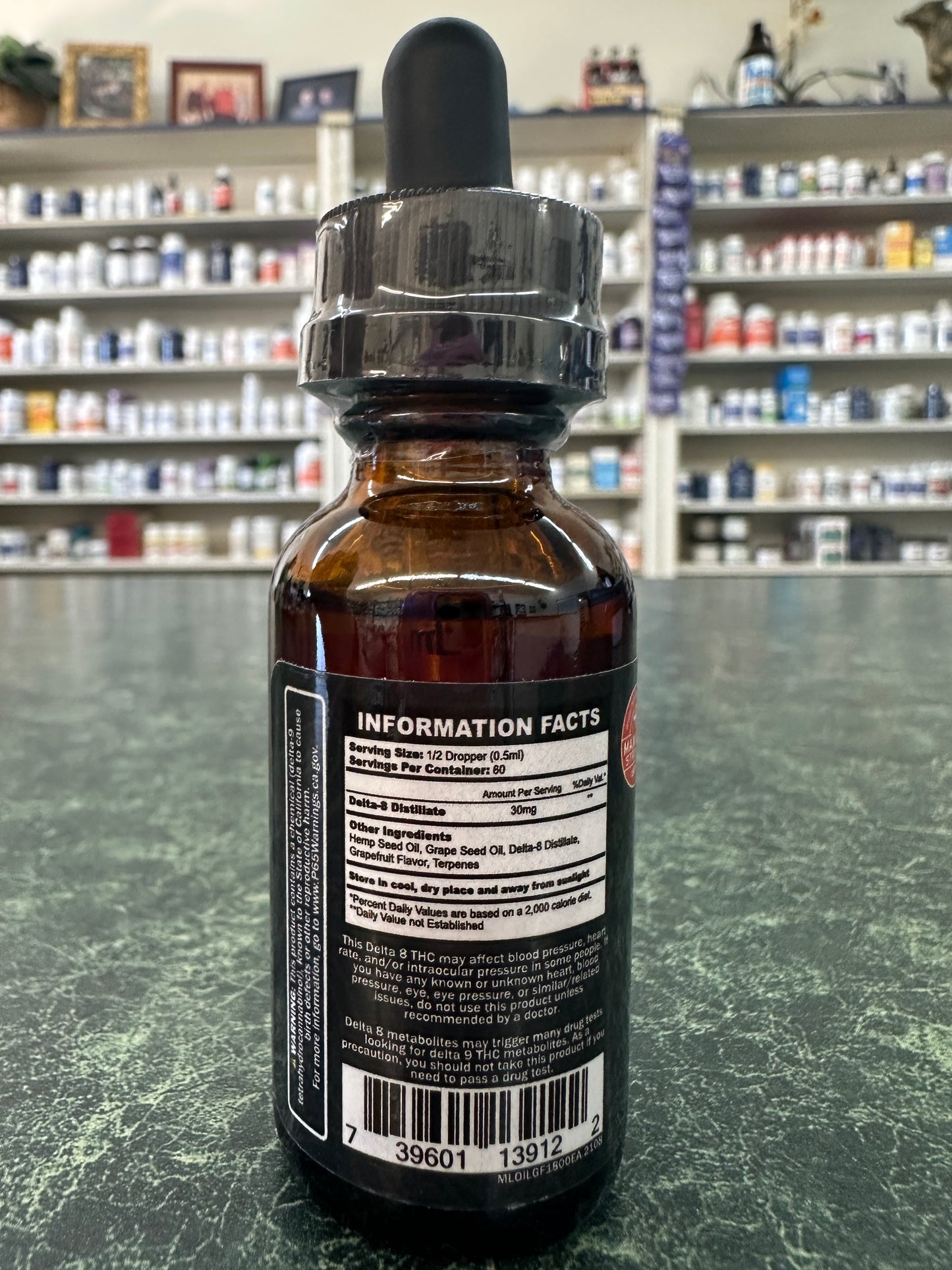 Delta 8 Tincture Oil 1800 mg