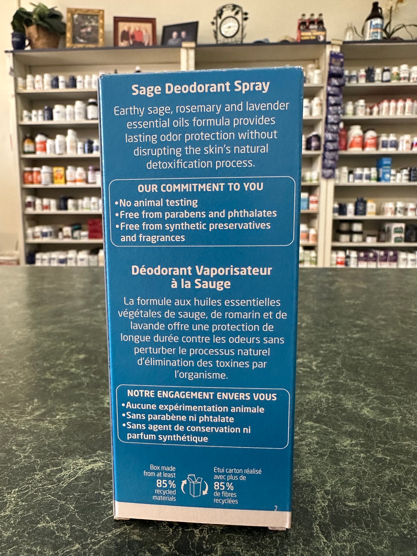 Deodorant Spray, Sage