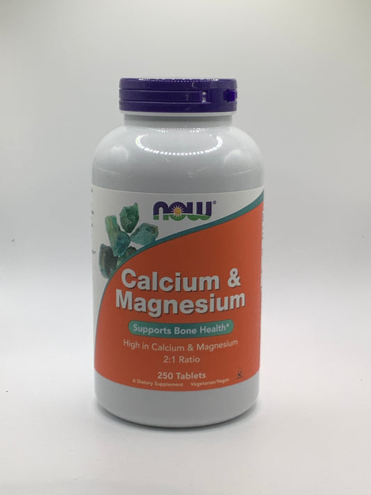 Magnesium & Calcium 2:1 Ratio (250tabs)