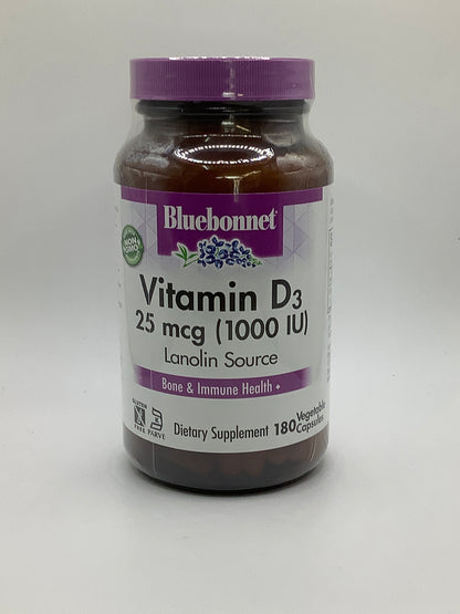 Vitamin D3 Bluebonnet