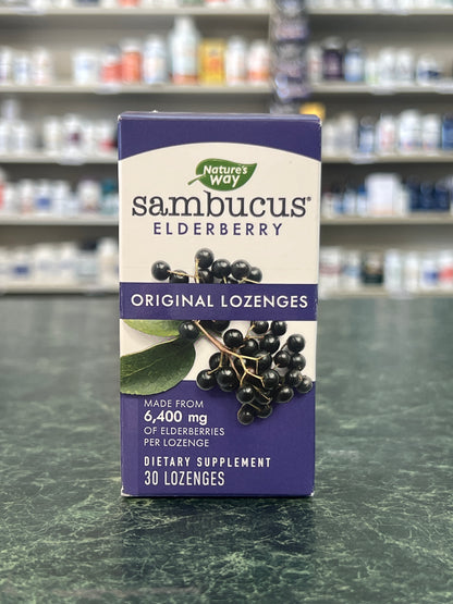 Sambucus Elderberry Orig 30 Lozenges