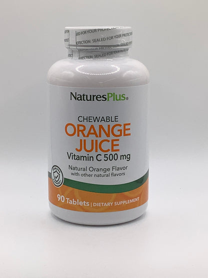 Vitamin C 500mg Orange Juice