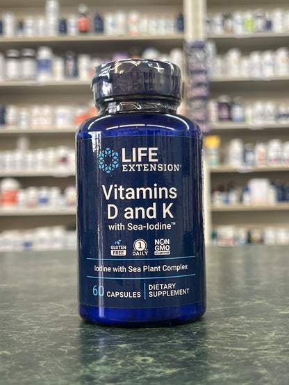Vitamins D and K w/ Sea Iodine